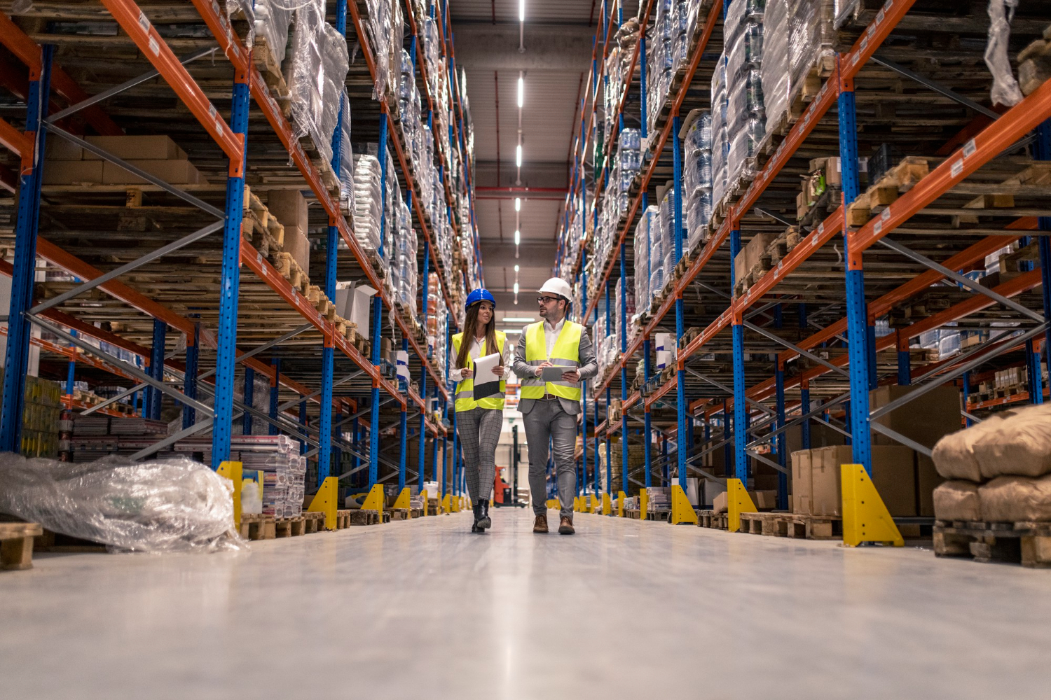 Chemical & industrial warehousing facility with segregated zones and temperature control